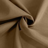 Taupe Polyester Square Tablecloth 70"x70"#whtbkgd