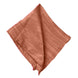 5 Pack Terracotta (Rust) Accordion Crinkle Taffeta Cloth Dinner Napkins