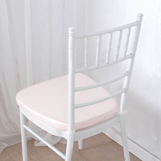 Experience Unmatched Comfort with the Blush Chiavari Chair Pad