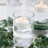 Premium Glass Cylinder Vase Set of 3 – Clear Vases for Flowers, Candles & Table Centerpieces