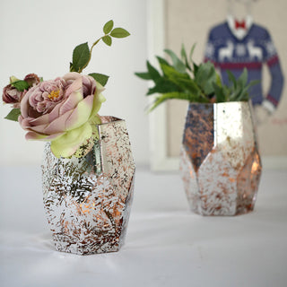 Stunning Silver and Rose Gold Event Décor