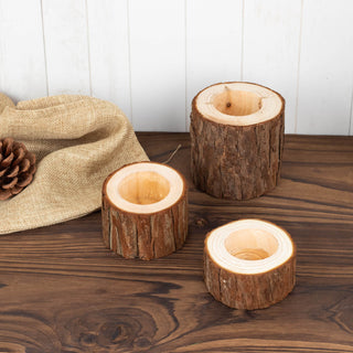 Create the Perfect Ambiance with Rustic Tree Branch Candlestick Holders