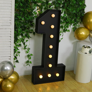4ft LED Marquee Number "1"