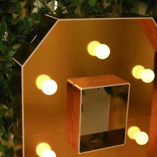 Décor Ideas with a Giant LED Marquee Number