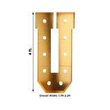 Giant LED Marquee Light Up Letter Gold 4ft Pre-Cut Foam Board with 10 Warm White