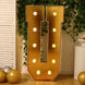Giant LED Marquee Light Up Letter Gold 4ft Pre-Cut Foam Board with 10 Warm White