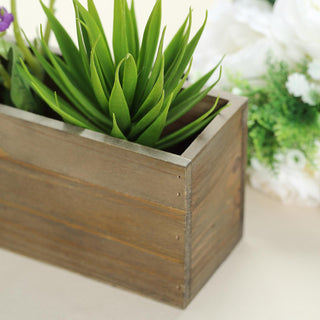 Elevate Your Event Decor with Wood Planter Boxes