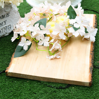 Enhance Your Event Decor with Rustic Poplar Wood Slabs