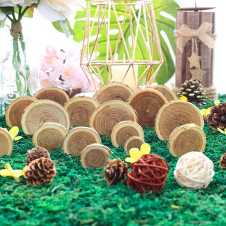 Versatile and Durable Wood Slices for Event Decorations