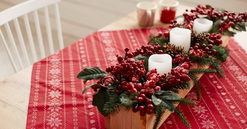 Festive Cranberry Displays