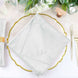 5 Pack | White Premium Sheen Finish Velvet Cloth Dinner Napkins