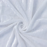 8ft White Premium Velvet Backdrop Stand Curtain Panel, Privacy Drape#whtbkgd