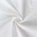 60"x126" White Rectangle Chambury Casa 100% Cotton Tablecloth#whtbkgd
