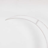 7.5ft White Spandex Crescent Moon Wedding Arch Cover, Chiara Backdrop Stand Cover