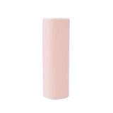 12inches x 100 Yards Blush/Rose Gold Tulle Fabric Bolt, Sheer Fabric Spool Roll For Crafts#whtbkgd