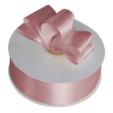 50 Yards 1.5inch Dusty Rose Single Face Decorative Satin Ribbon#whtbkgd