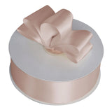 50 Yards 1.5inch Nude Single Face Decorative Satin Ribbon#whtbkgd