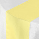 Create a Dream-Like Ambiance with the Yellow Polyester Table Runner