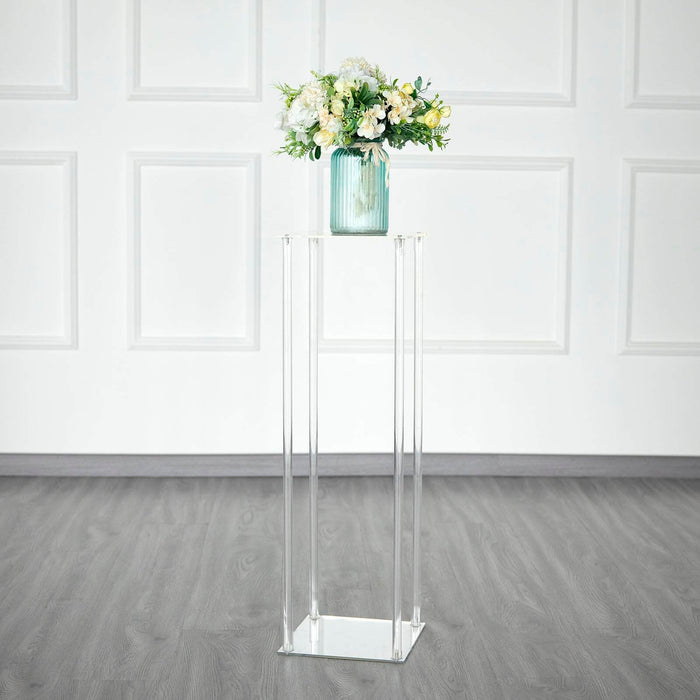 Acrylic Floor Vase, Flower Stand, Wedding Columns