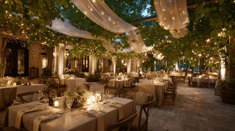 After-Hours Garden Wedding Afterparty Theme
