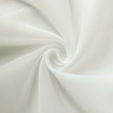 10ftx30ft Ivory Sheer Ceiling Drape Curtain Panels Durable Flame Resistant Fabric#whtbkgd