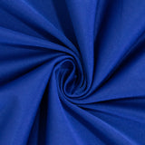 Royal Blue Premium Scuba Polyester Wide Table Runner, Wrinkle Free Trade Show Table Runner