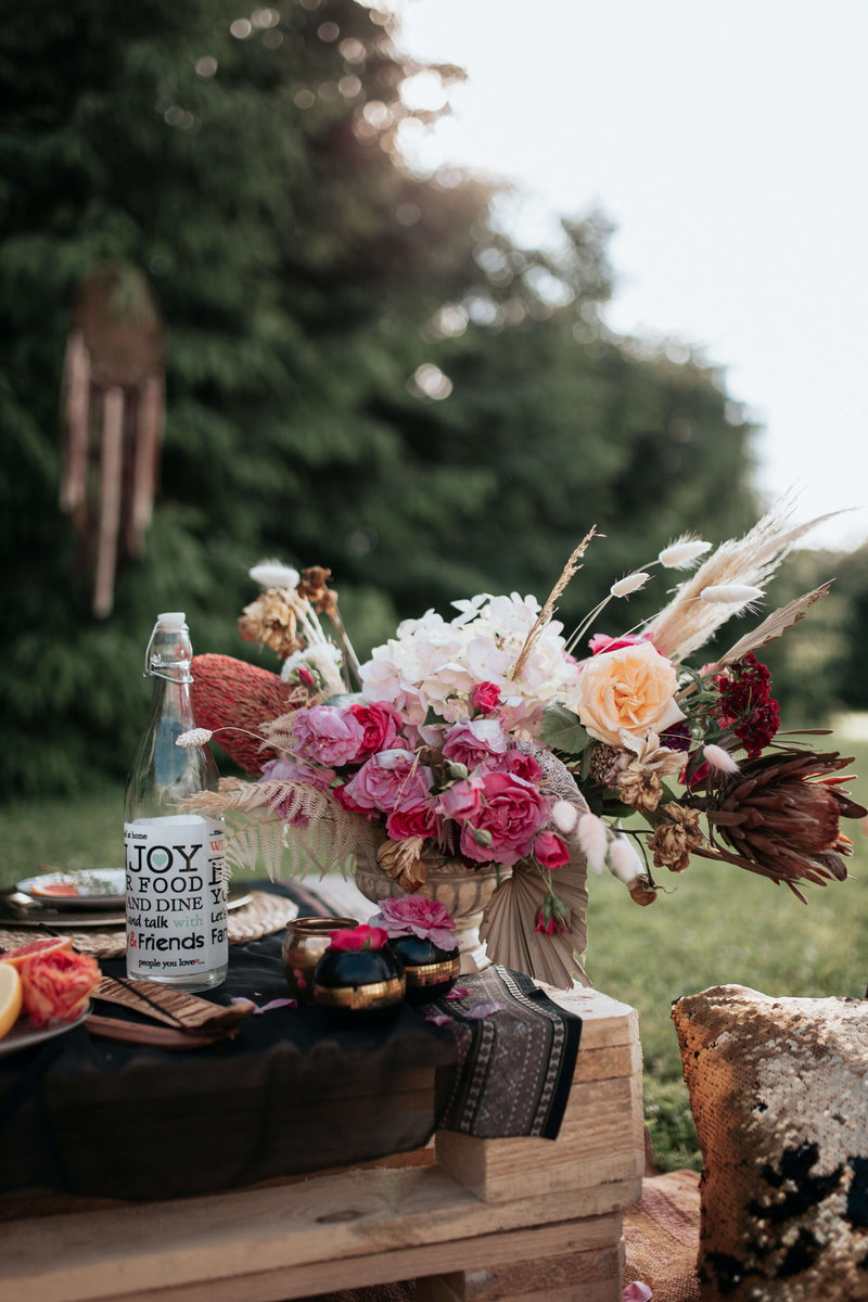 romantic dinner decor