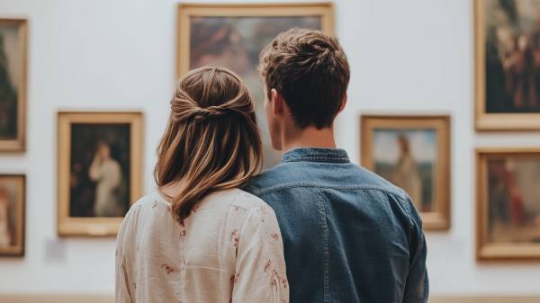 anniversary date ideas- art gallery