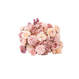 22-Inch Dusty Rose Silk Flower Grand Centerpiece – Pre-Arranged Artificial Rose, Hydrangea#whtbkgd_99