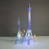 59 inch Color Changing LED Metal Eiffel Tower