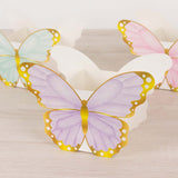 12 Pack Mixed Butterfly Candy Gift Favor Boxes, Paper Flower Boxes Centerpiece