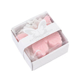 10 Pack Blush Butterfly Unscented Soap Baby Shower Favors with Gift Boxes, Pre-Packed Bridal Shower#whtbkgd