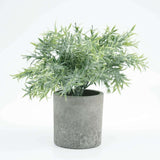 3 Plant Set | 9inch Mini Potted Artificial Eucalyptus, Rosemary & Boxwood Faux Planter Collection