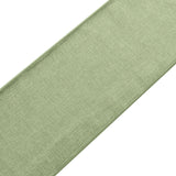 5 Pack | Sage Green Jute Faux Burlap Chair Sashes, Boho Chic Linen Decor - 6x108inch