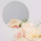 12 Pack | 8Inch Round Mirror Wall Stickers, Acrylic Removable Wall Decals For Home Decor