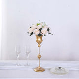 2 Pack Cream Silk Rose Flower Balls For Centerpieces, Artificial Kissing Balls