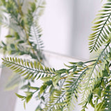 6ft Artificial Boston Fern Hanging Vine, Faux Greenery Table Garland Plant