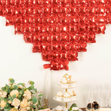 41inch x 36inch Metallic Red Giant Heart Mylar Foil Balloon