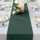 12"x108" Hunter Emerald Green Polyester Table Runner