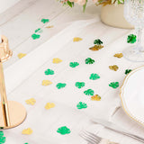 15G Bag | Metallic Green and Gold Tropical Palm Leaf Table Confetti