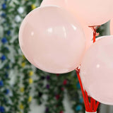 25 Pack | 12inch Matte Pastel Blush Helium or Air Latex Party Balloons