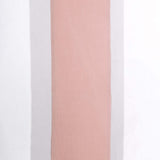 8ft Dusty Rose Spandex Fitted Open Arch Wedding Arch Cover, Double-Sided U-Shaped Backdrop Slipcover