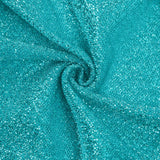 8ftx7ft Turquoise Metallic Shimmer Tinsel Spandex Hexagon Backdrop, 2-Sided Wedding Arch#whtbkgd