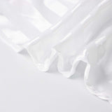 12x108inch White Satin Stripe Table Runner, Elegant Tablecloth Runner