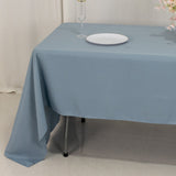 60x126inch Dusty Blue Seamless Premium Polyester Rectangular Tablecloth - 220GSM