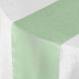 12inch x 108inch Sage Green Polyester Table Runner