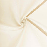 6FT Beige Fitted Polyester Rectangular Table Cover