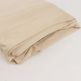 Beige Spandex 4-Way Stretch Fabric Roll, DIY Craft Fabric Bolt