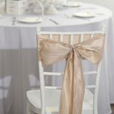 5 Pack | 6x106inch Accordion Crinkle Taffeta Chair Sashes