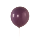 50 Pack Matte Pastel Violet Amethyst Biodegradable Balloons 12inch, Round Eco-friendly#whtbkgd